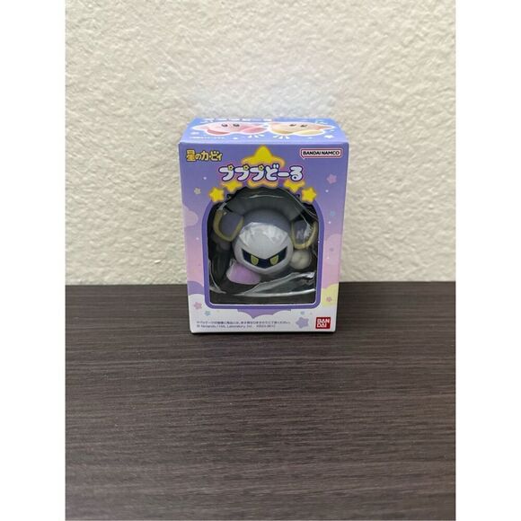 Kirby Of The Stars Pupupu Meta Knight Flocked Fuzzy Bandai 2" Mini Figure - Picture 1 of 5